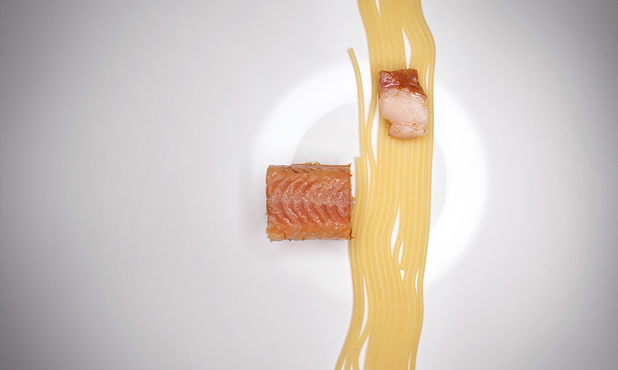 Ringblitz, Pasta und Fisch